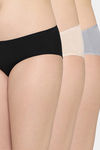 Wacoal Medium Rise Half Coverage Hipster Panty (Pack of 3) - Multicolor — thumbnail 1